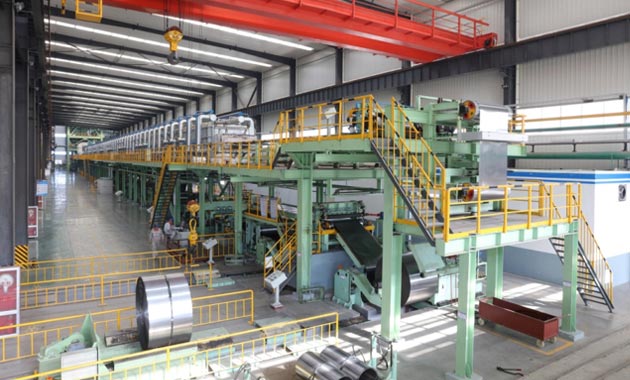 Завод стальных рулонов 4